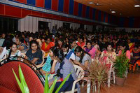 Happy Wedding Movie Team At Vishnu College